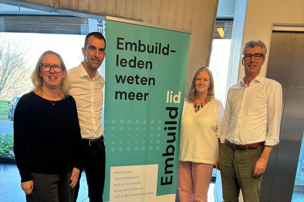 L'ownership est l'une des valeurs fondamentales d'Embuild Oost-Vlaanderen.